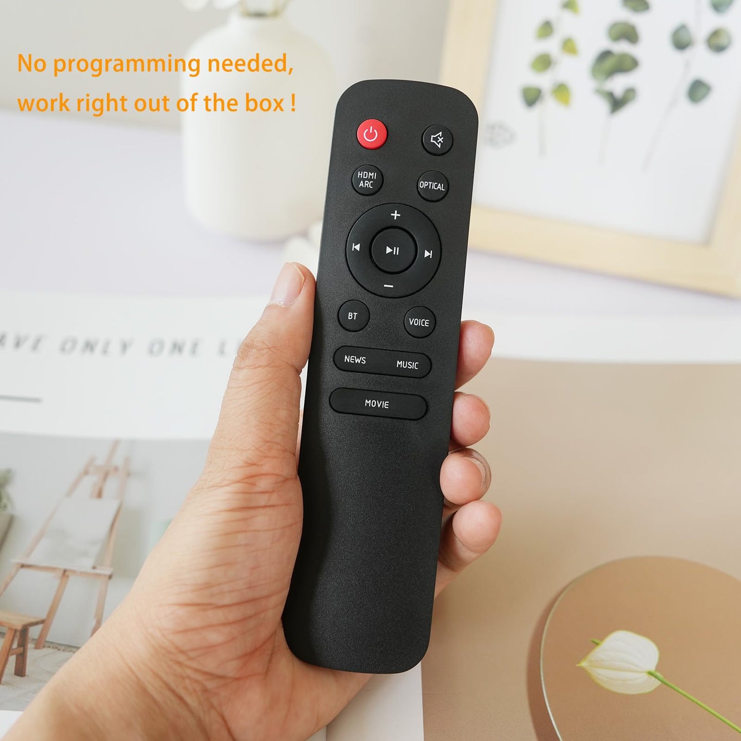 Replacement Remote Control Compatible for JBL Cinema SB120 SB140 SB170 1060316 Sound Bar Soundbar