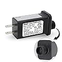 PremierAdapter 5V 2A CZJUTAI JT-DC050V2000 IP44 Low Voltage LED Driver US CA Plug Replacement for String Light, Projector Light, Fairy Lights (5V2A)