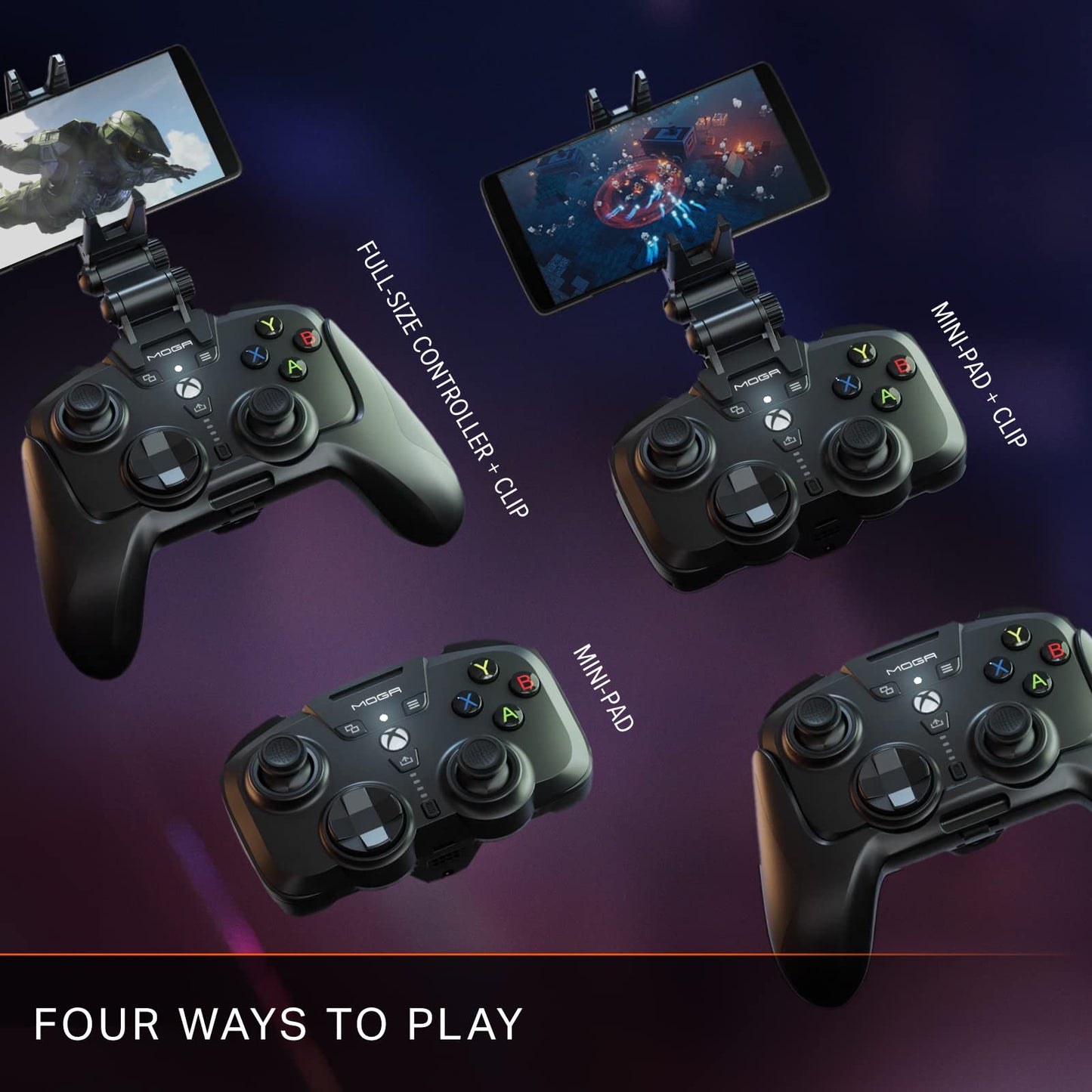 PowerA XP-ULTRA Wireless Controller for Xbox Series X|S - Firmware update via App fixes WL disconnect, Officially licensed, mini-pad + grip, works on