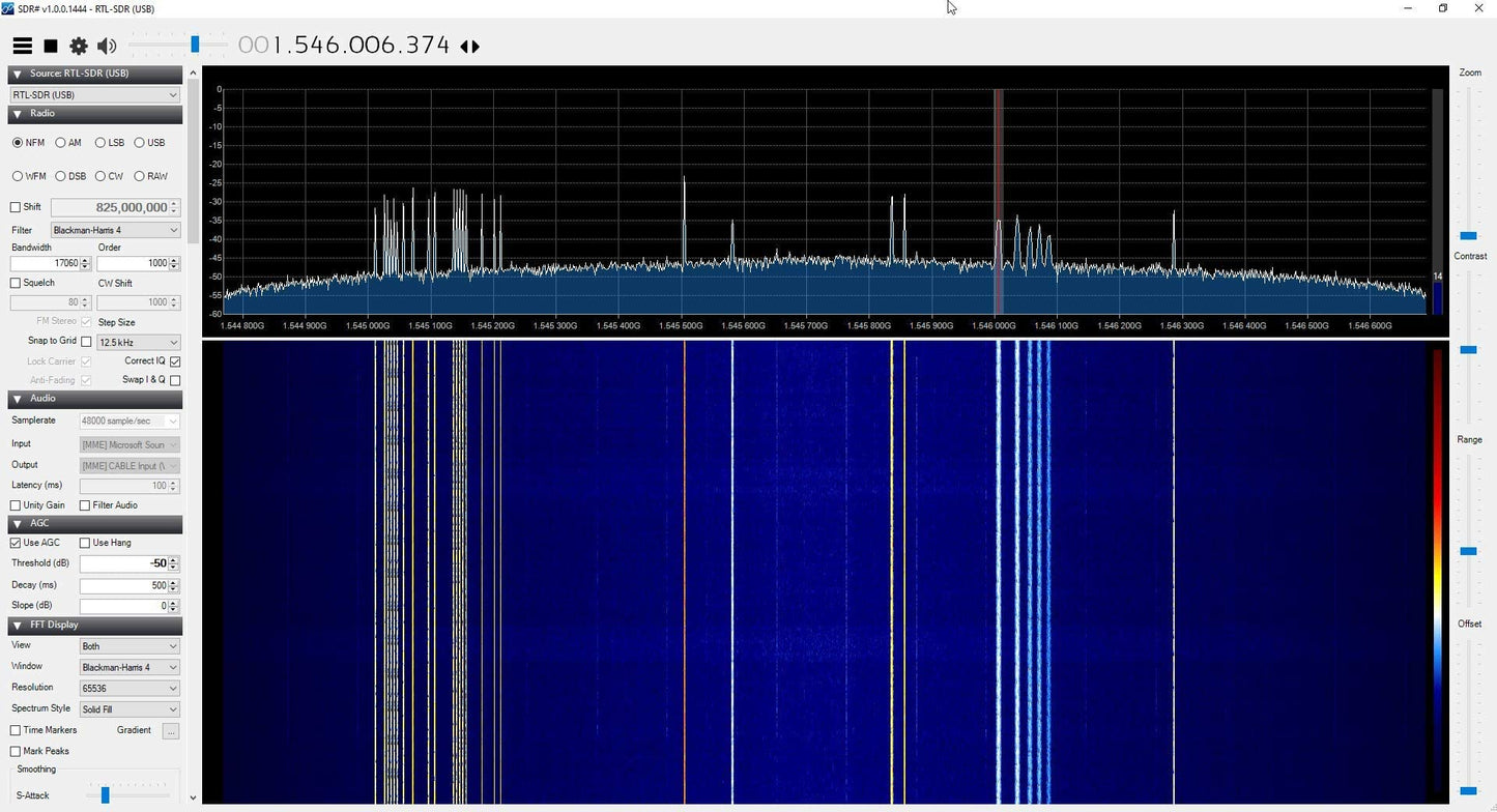 RTL-SDR Blog Active L-Band 1525-1660 Inmarsat to Iridium Patch Antenna Set