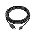 Tripp Lite DisplayPort to HDMI Adapter Active DP 1.2A to HDMI 2.0 M/15ft (P582-015-4K6AE)