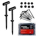150Pcs Nylon Universal Cable Tie Buckle for Car, New Multifunctional Nylon Zip Ties,Heavy-Duty Self-Locking UV Resistant Cable Ties for Engine Bumper