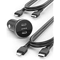 Galvanox Dual iPhone Car Charger, 2X Fast Charging Ports with 2X USB-C to Lightning Cables for iPhone 11/12/13/ iPhone 14 Pro Max (Black)