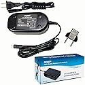 HQRP AC Power Adapter Compatible with Samsung SC-D363 / SCD363 Camcorder - (incl. USA Plug & Euro Adapter) (Desk Style)