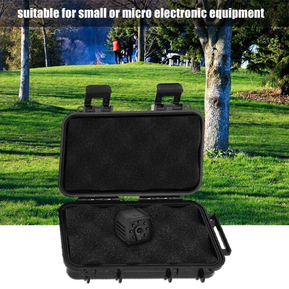 Eboxer Protective Case, Outdoor Shockproof Storage Case with Sponge for Loading Smartphone Hard Drive and Other Small Electronic Devices (A)