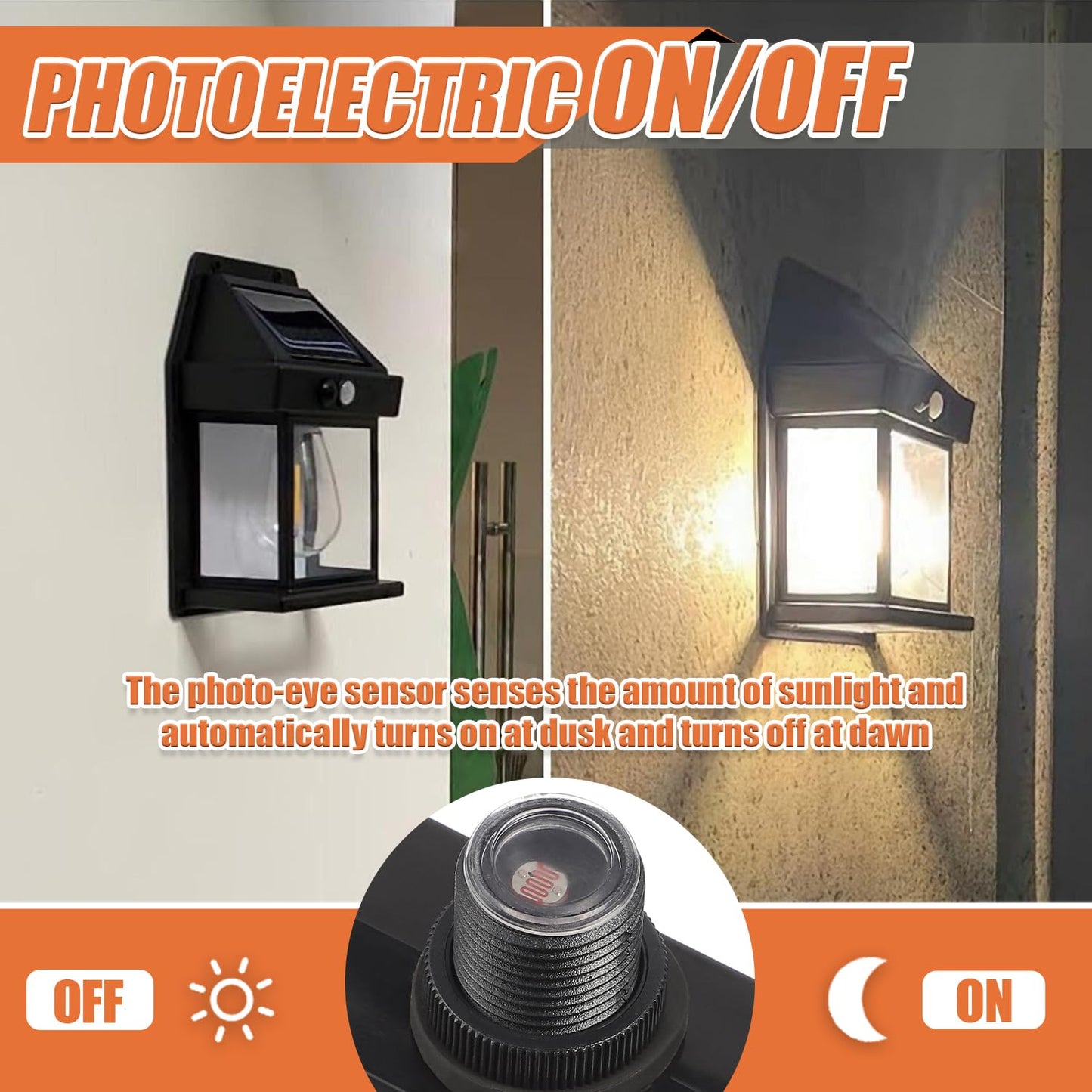 JAMHER 6 Pack Dusk to Dawn Sensor 120-277V Photoelectric Switch Photocell Light Sensor Hardwired Post Eye Light for Most Outdoor Lighting Fixtures