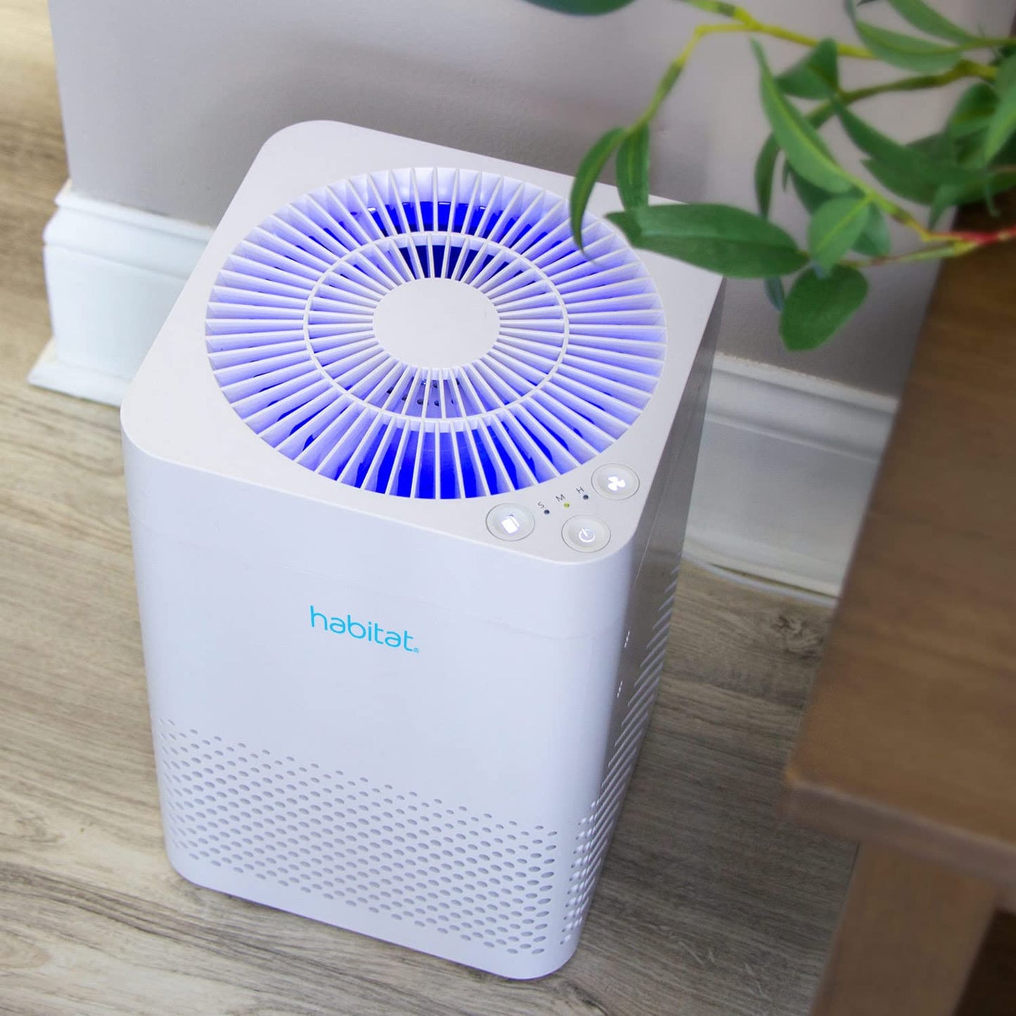 Habitat 150A(e) True HEPA Filtration System, Realtime Air Quality Sensor, Covers Up to 900ft², Removes 99.97% of Airborne Particles and Viruses