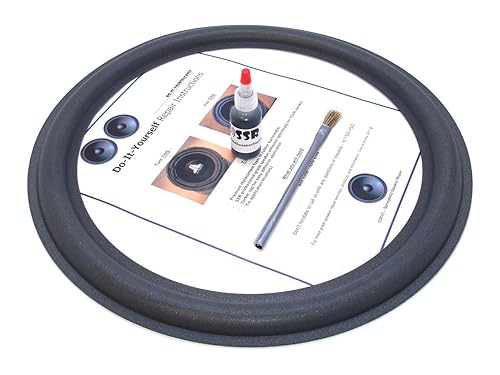 Springfield Speaker JL Audio 15" Speaker Foam Surround Edge Repair Kit - 1 Speaker Kit - Compatible with JL Audio 15W0, 15W1, 15W6