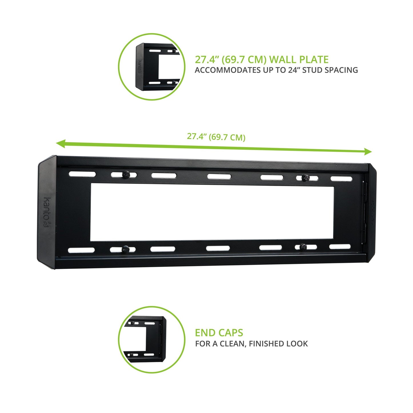 Kanto F3760 Fixed TV Wall Mount for 37-inch to 70-inch TVs