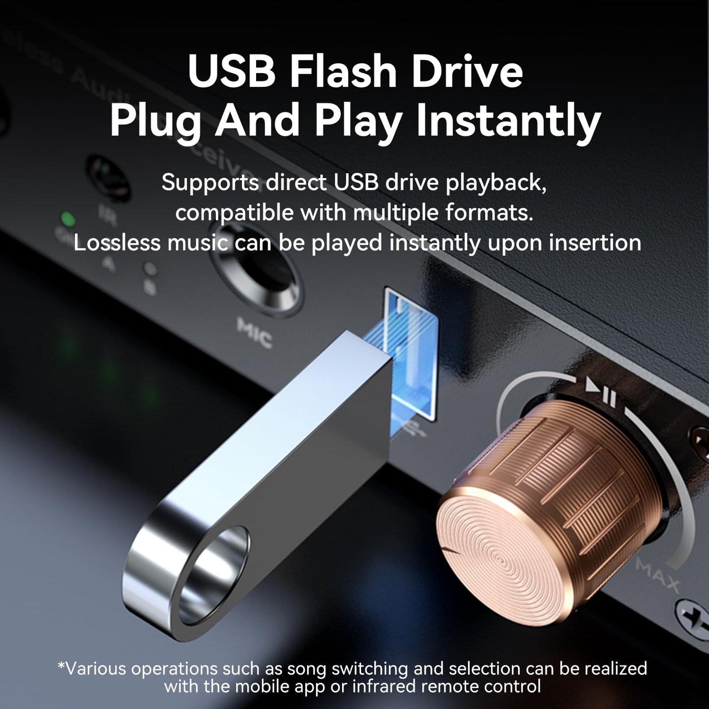 Bluetooth 6.0 Receiver, Bluetooth Audio Adapter with 3.5mm AUX RCA Cable, Wireless Audio Receive Old Stereo/Home Speakers/Wired Headphones/Home Audio