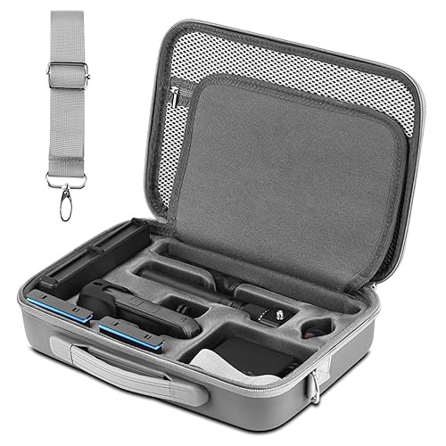 Carrying Hard Case for Insta360 X5, Dual Layer Protective Travel Bag for Insta 360 X4/ X4 Air Camera Basic Bundle Battery Charge Accessories Bullet