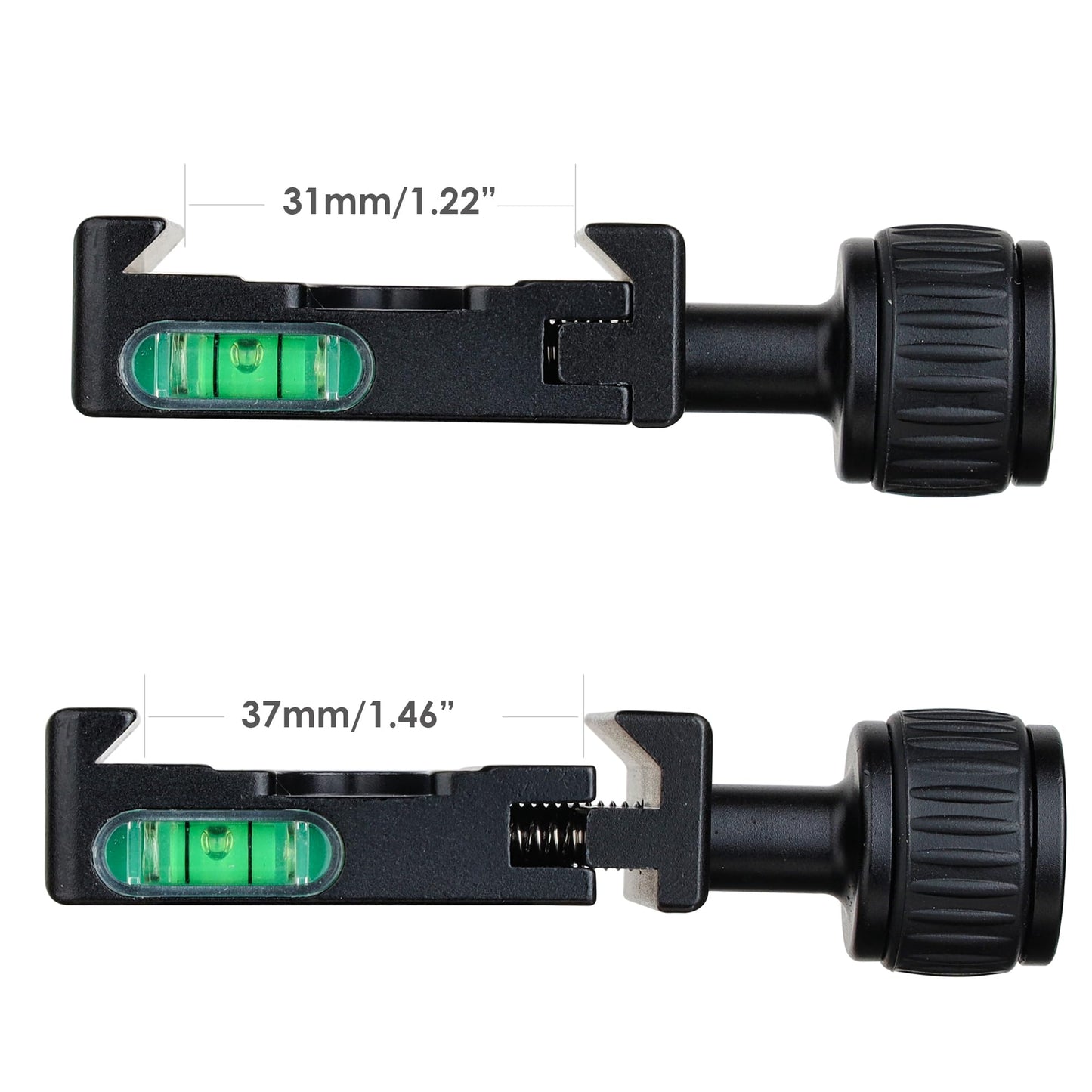 POWRIG Arca Swiss Type Camera Tripod Mount Plate 3/8" to 1/4" Adapter