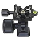 Desmond DMH-2 & 50mm DAC-X1 Clamp Tripod Tilt Head Arca Compatible Oversized Knob