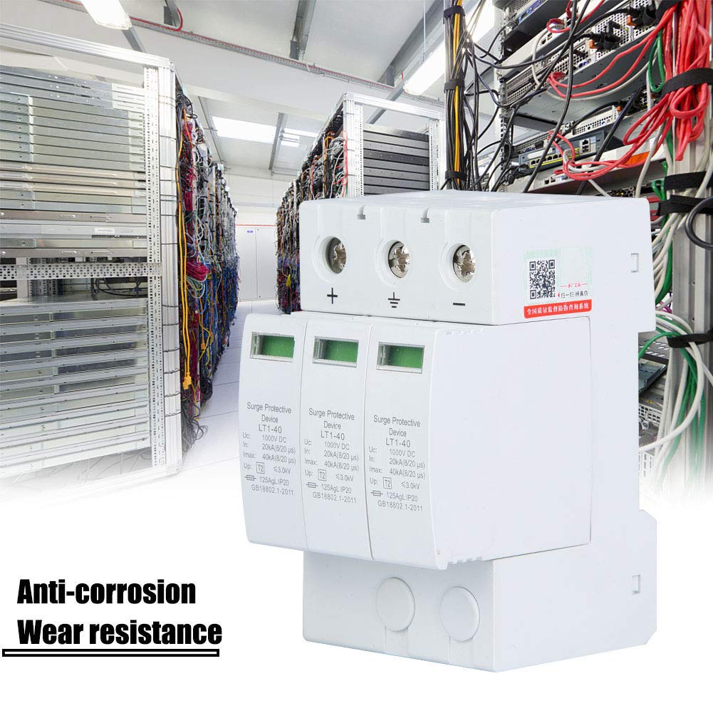 House Protector Protective, 3P Arrester Device Din Rail Arrester, Protectors Device Arrester (3p40ka)
