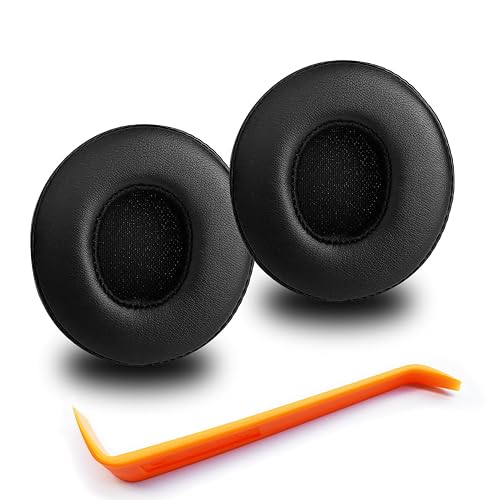 Solo 3 Ear Pads - Replacement Earpads for Beats Solo 2 & Solo 3 Wireless Headphones (Black)