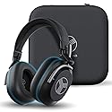 TREBLAB U5 Noise Cancelling Headphones Over Ear for Work, Focus & Travel, Wireless Bluetooth Headphones with Hybrid Active Noise Cancelling…