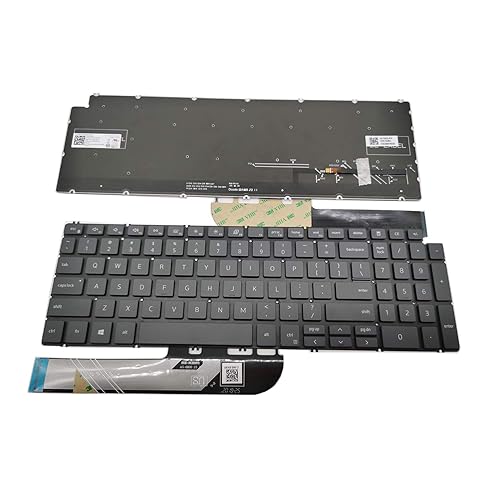 LAIKA Replacement Keyboard with Backlit Compatible with Dell inspiron 5508 5501 5584 5590 5593 5594 5598 Series Laptop US Layout
