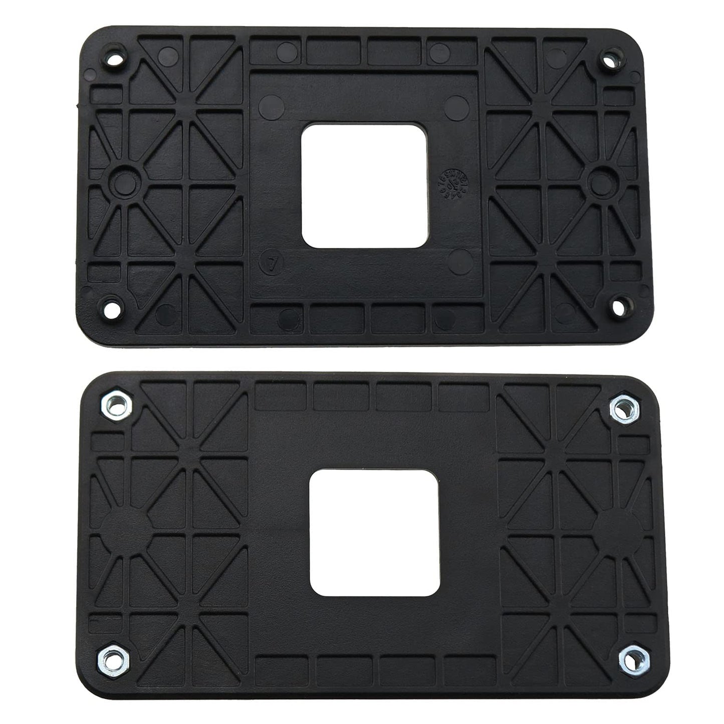 CPU Cooler Bracket ZZHXSM CPU Bracket Heatsink Holder Motherboard Back Plate for AMD Socket AM2 AM3, Yellow