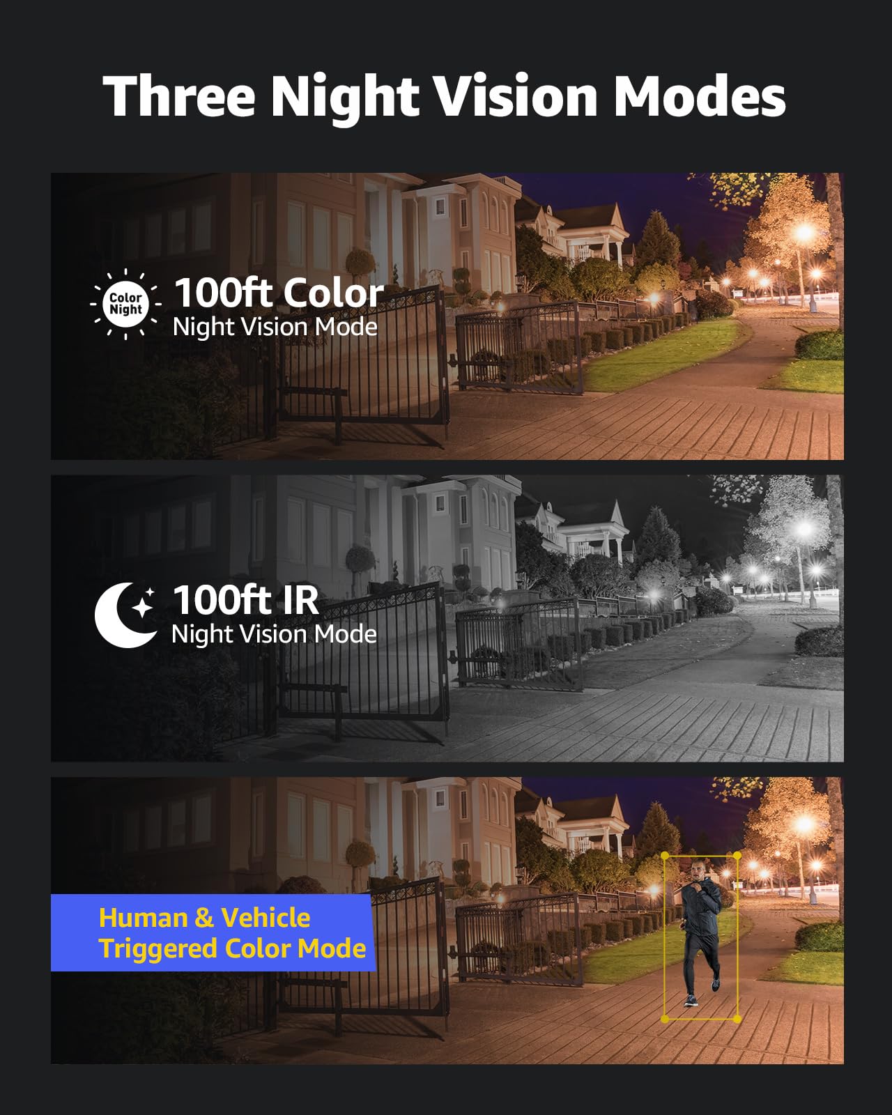 ANNKE 12MP PoE IP Camera Outdoor, Smart Dual Light for Home Surveillance, Human&Vehicle Detection, Color Night Vision, 2.8mm Wide Angle, Up to 512GB
