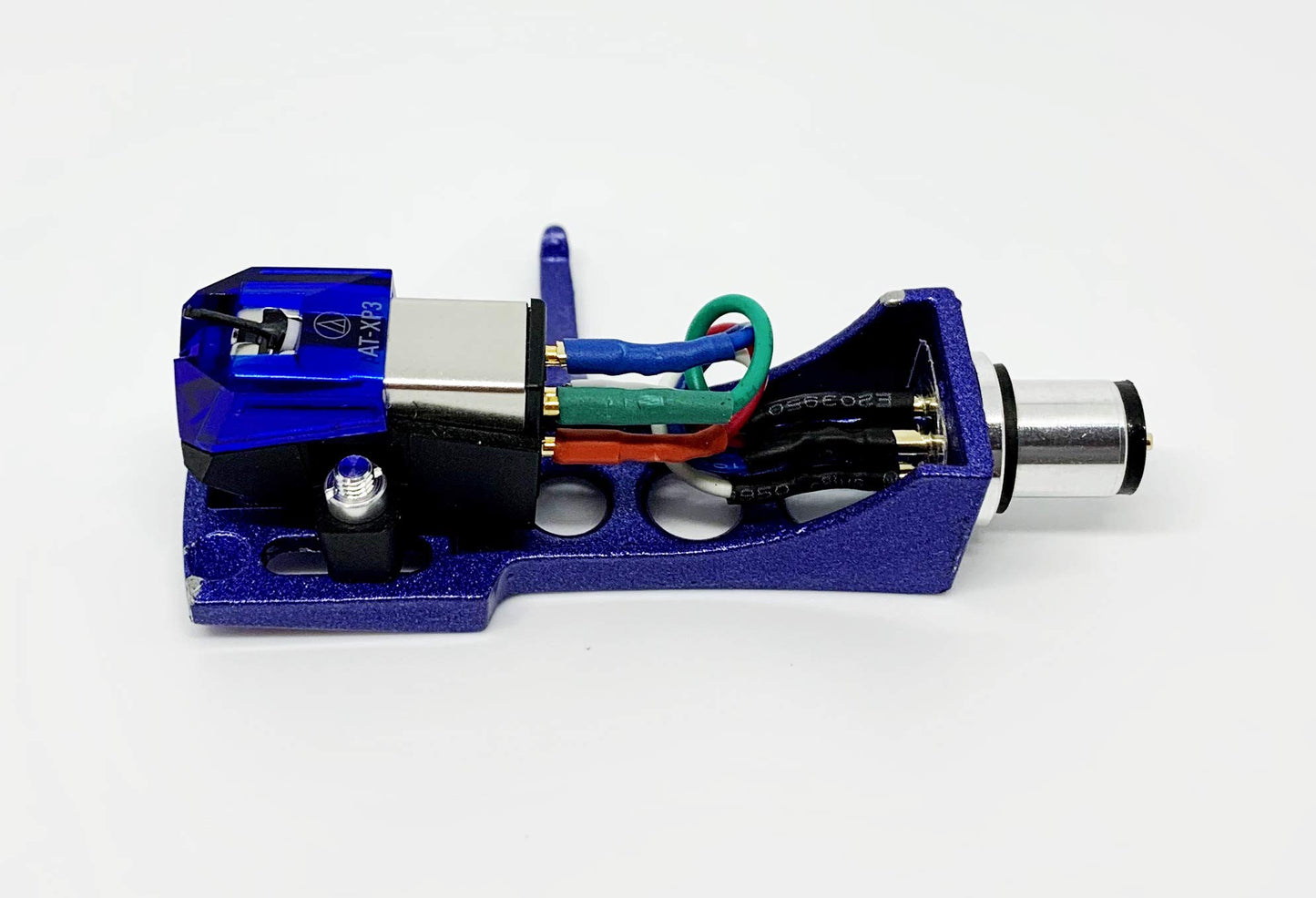 Blue Headshell AT-XP3 Cartridge And Stylus Needle For Technics SL D1, SL D1K, SL D2, SL D202, SL D205, SL D2K, SL D3, SL D303