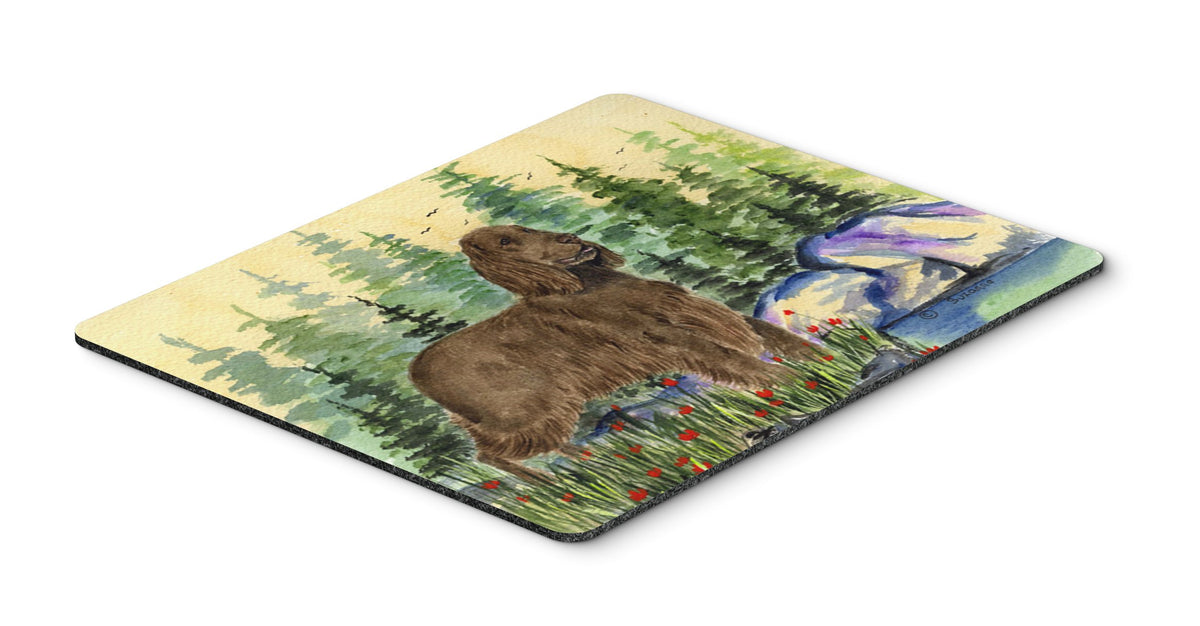 Caroline's Treasures SS8131MP Field Spaniel Mouse Pad, Hot Pad or Trivet for Home Office Gaming Working Computers Laptop Mouse Mat,Washable Large