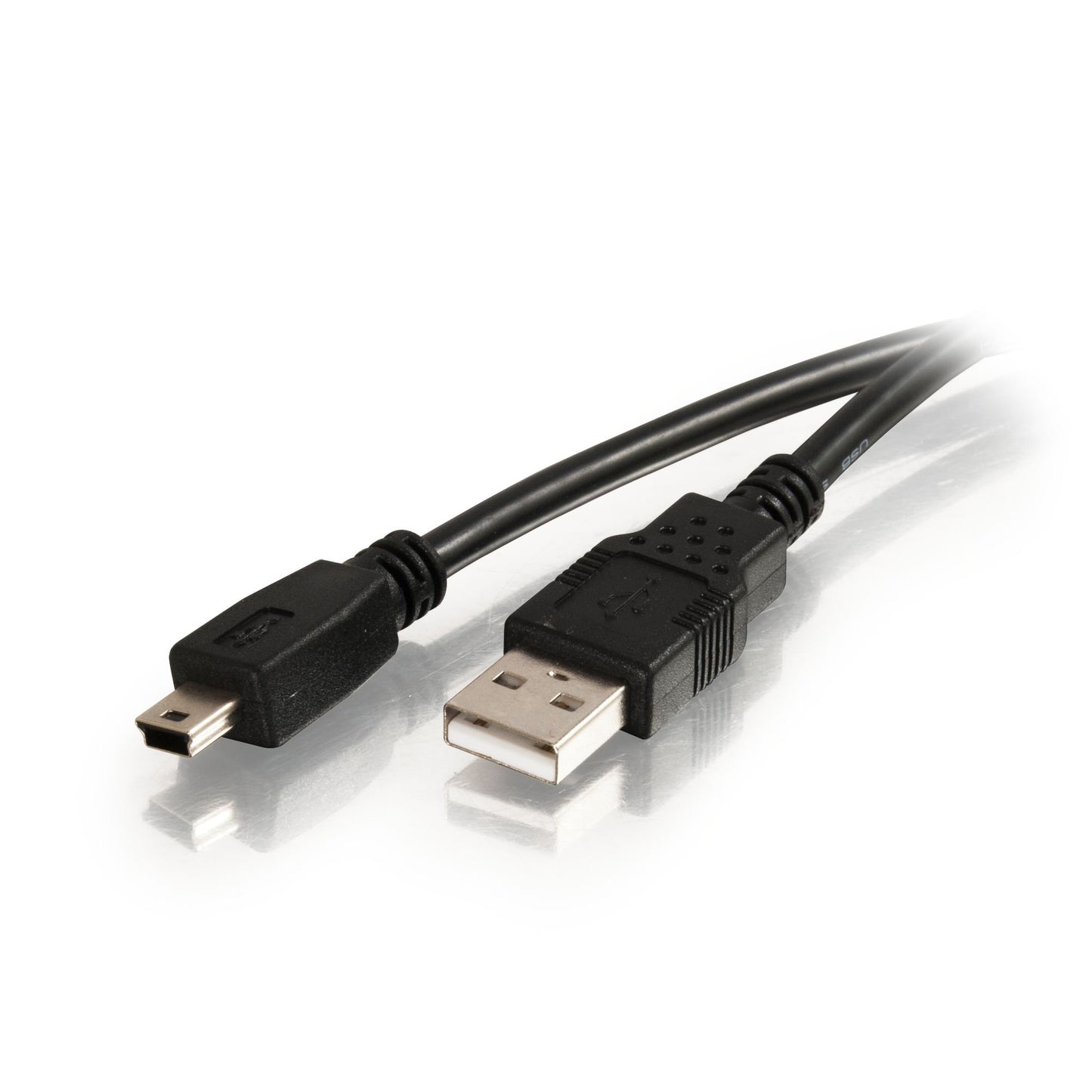 C2G 27005 USB 2.0 A to Mini-B USB Cable, 6.56 Feet (2 Meters), Black