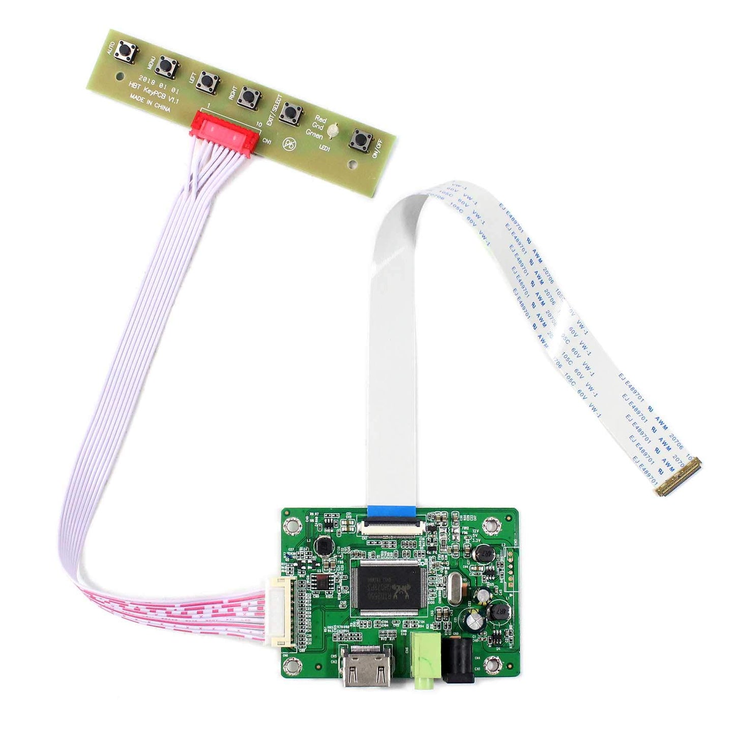 LCD Controller Board for 11.6" 13.3" 14" 15.6" 1366x768 30 Pin eDP LCD Screen Panel