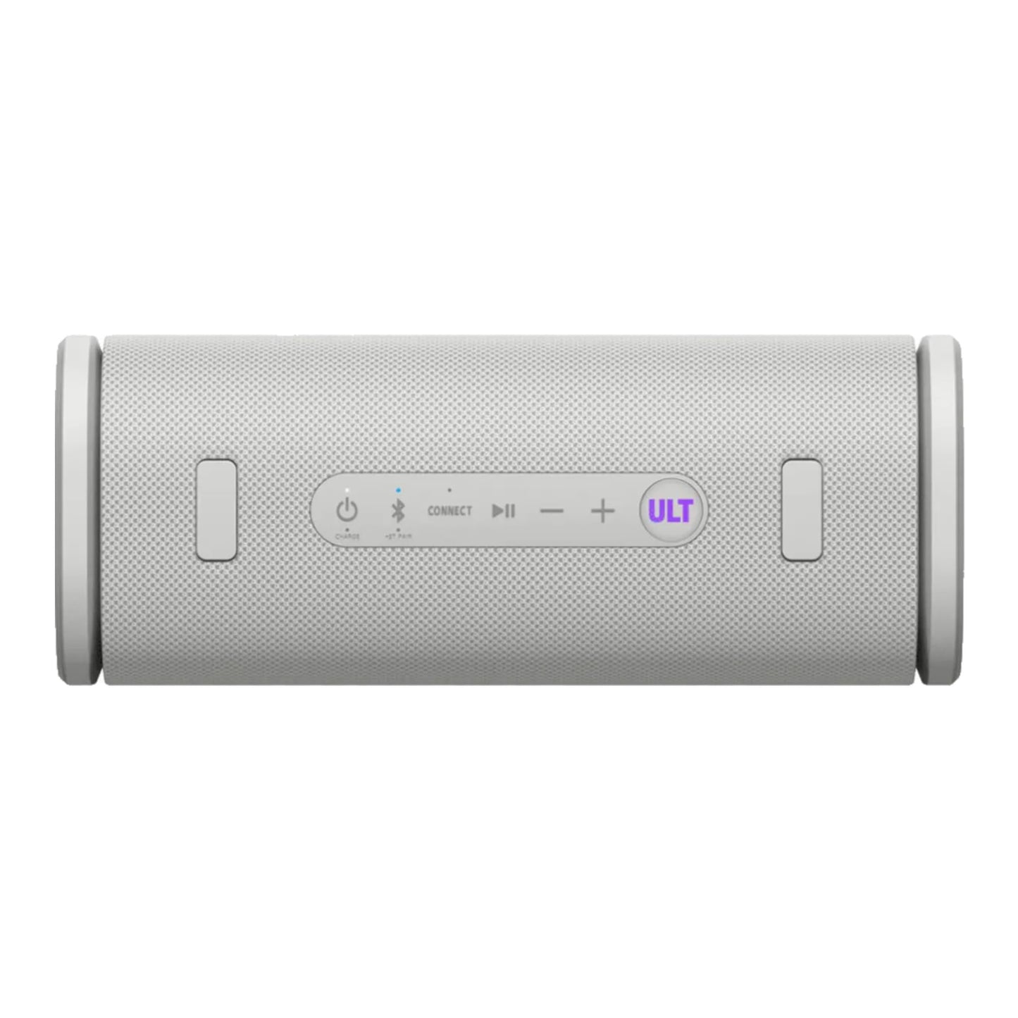 Sony ULT Field 5 Wireless Portable Speaker IP67 Waterproof 25H Battery (Off White) Bundle with Rechargeable Clip-On Light (2 Items)
