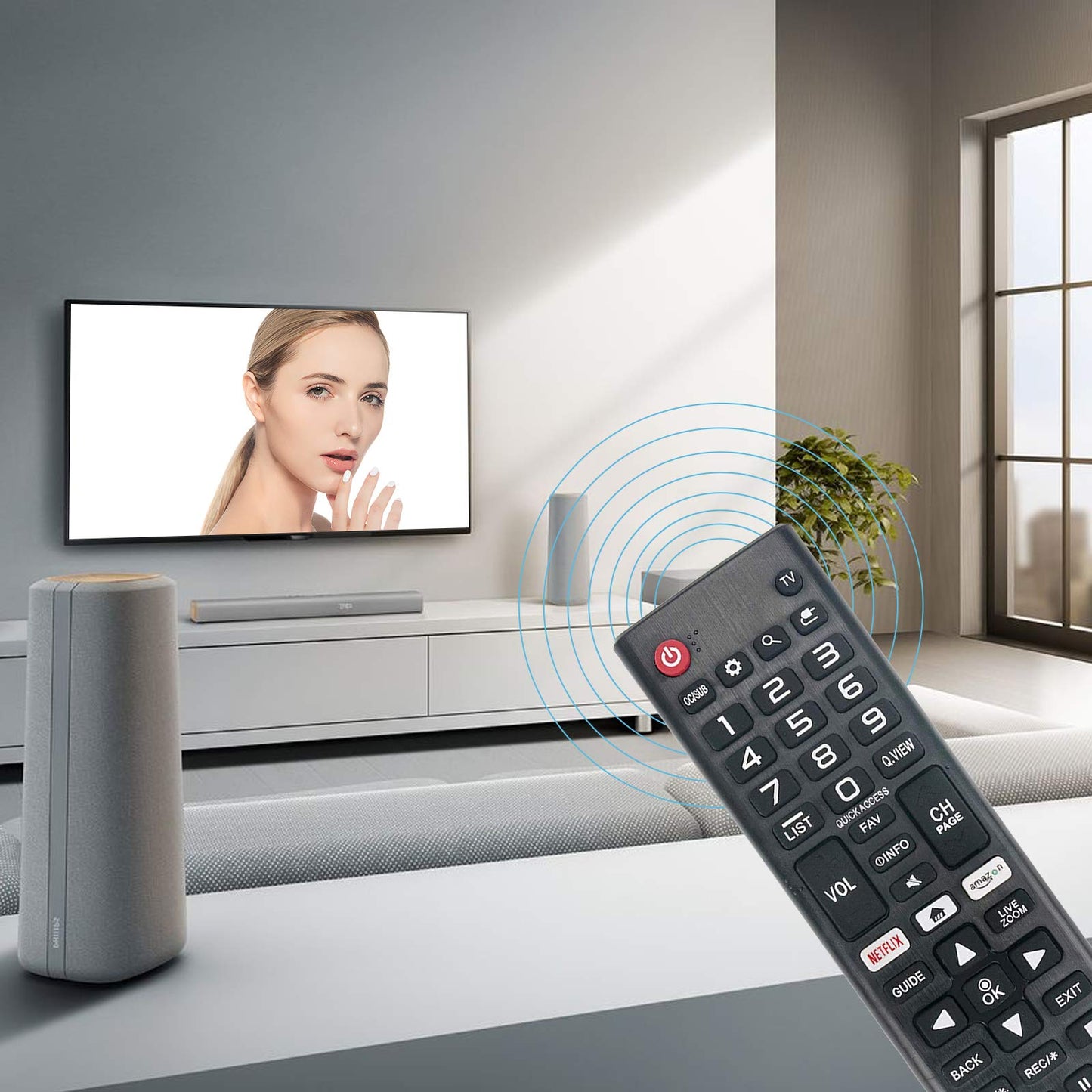 Universal Remote Control for LG Smart TV All LG Models LCD LED 3D HDTV TV AKB75375604 AKB75095307