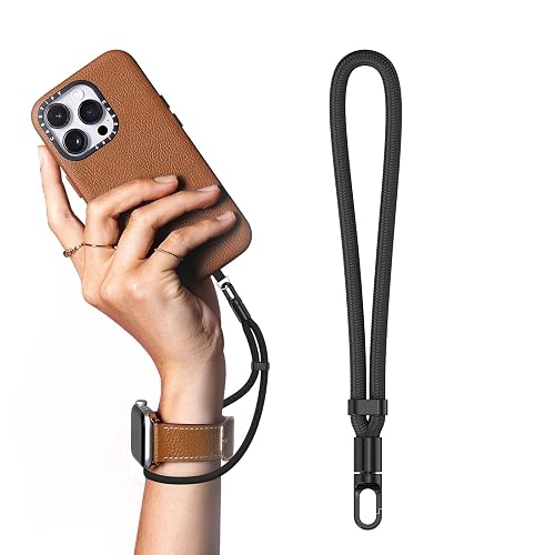 POHFP Phone Wrist Strap, Anti Theft Phone Strap, Adjustable Cell Phone Lanyard Strap with 360° Rotating Hook, Hand Wrist Strap Lanyard with Tether