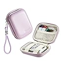 VNEIRY portable came cases Digital Camera Case for CAMKORY, Kodak, Canon & More - Small Travel Compact Pouch with Mesh Pocket for Accessories & SD