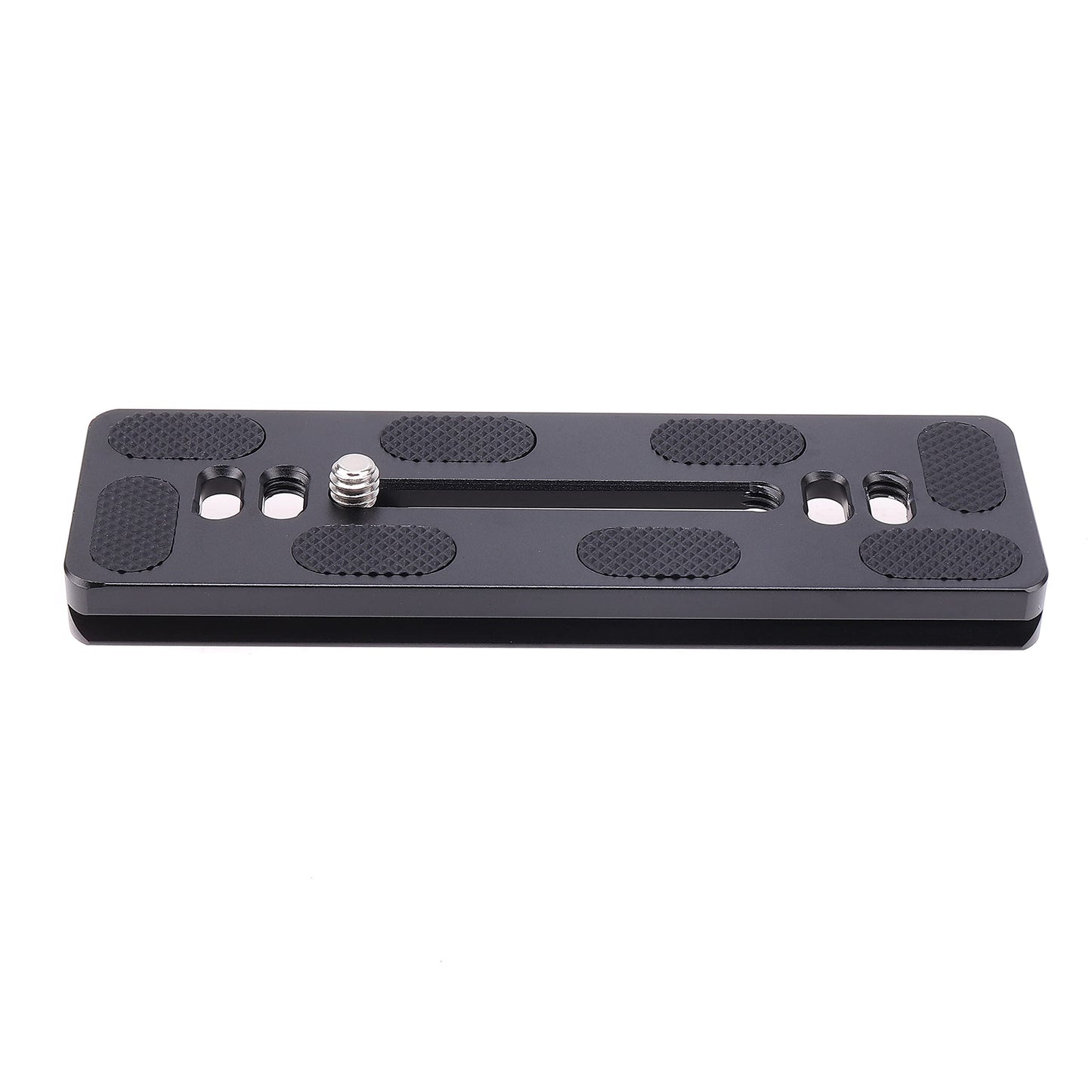FocusFoto PU120 PU-120 Quick Release Plate, 120mm Long Plate with 1/4"-20 Mounting Screw for Benro B0 B1 B2 J0 J1 N1 Arca Swiss Tripod Ball Head
