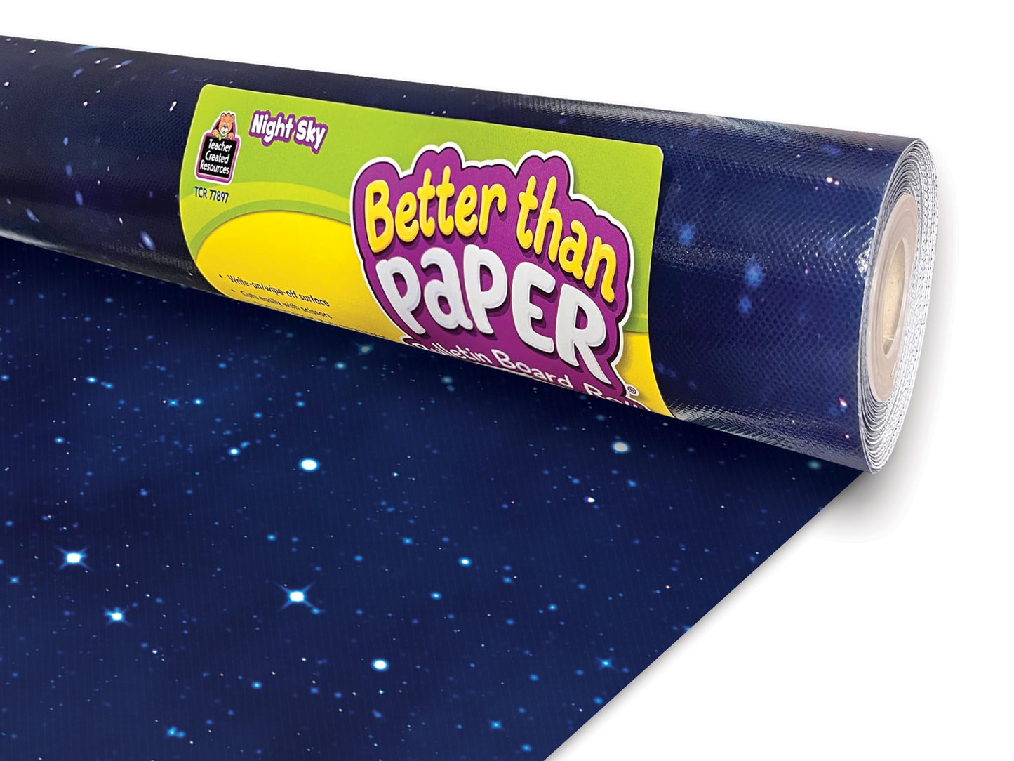 Teacher Created Resources Night Sky Better Than Paper Bulletin Board Roll (TCR77897)
