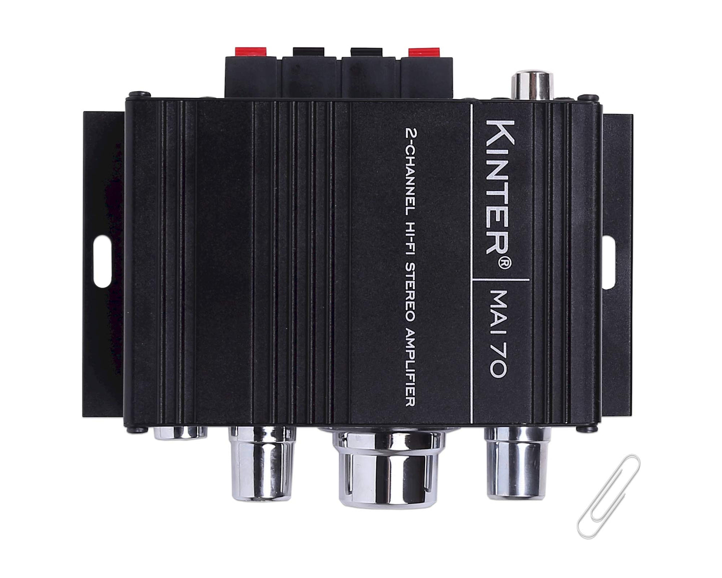 Kinter MA170 12V 2 Channel Mini Digital Audio Power Amplifier for Car or Mp3 Without Power Supply