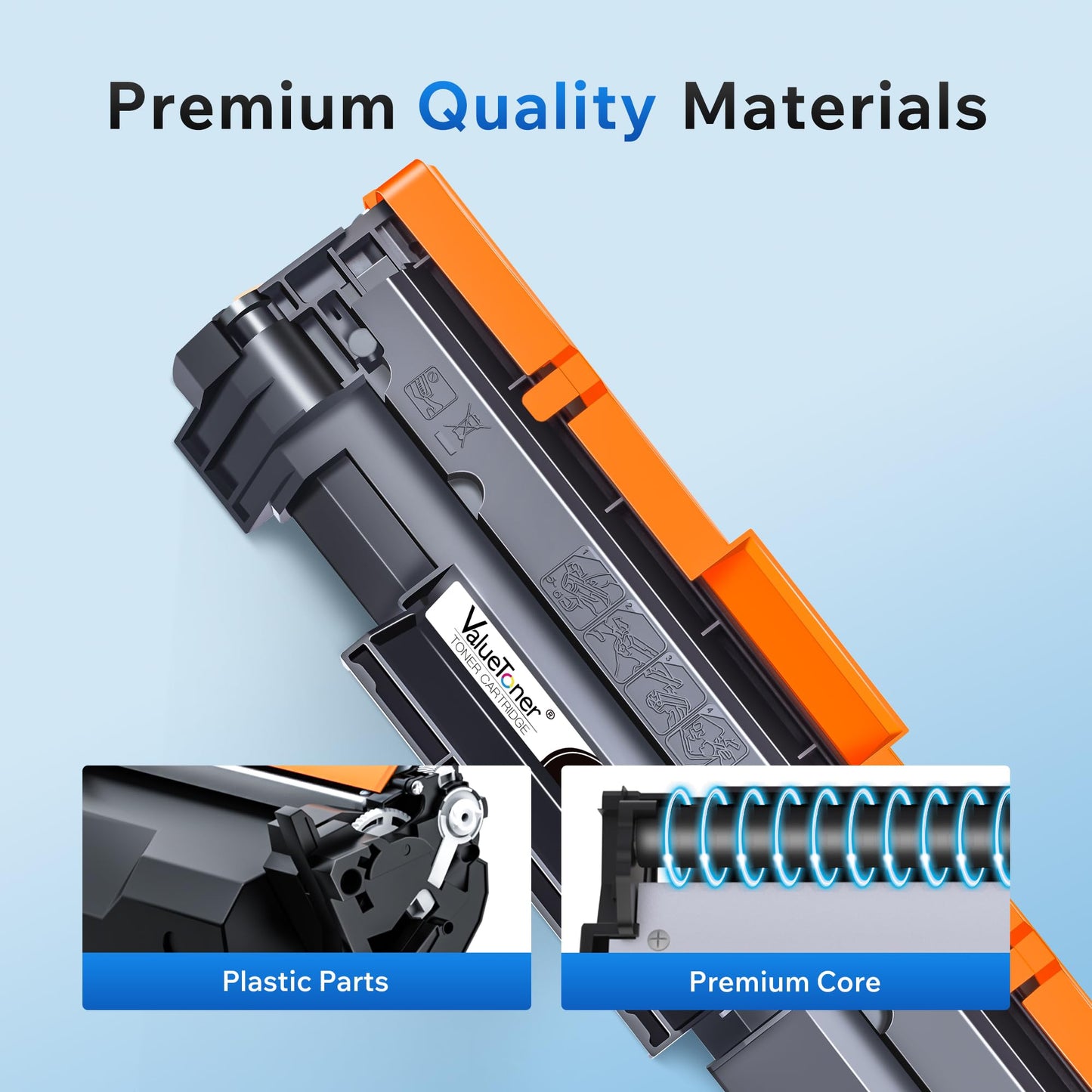 Valuetoner 48A Toner Cartridge HP Replacement for HP 48A Toner Cartridge Black CF248A 248A High Yield Work for Pro M15w M16a M15a M16w MFP M31w M30w