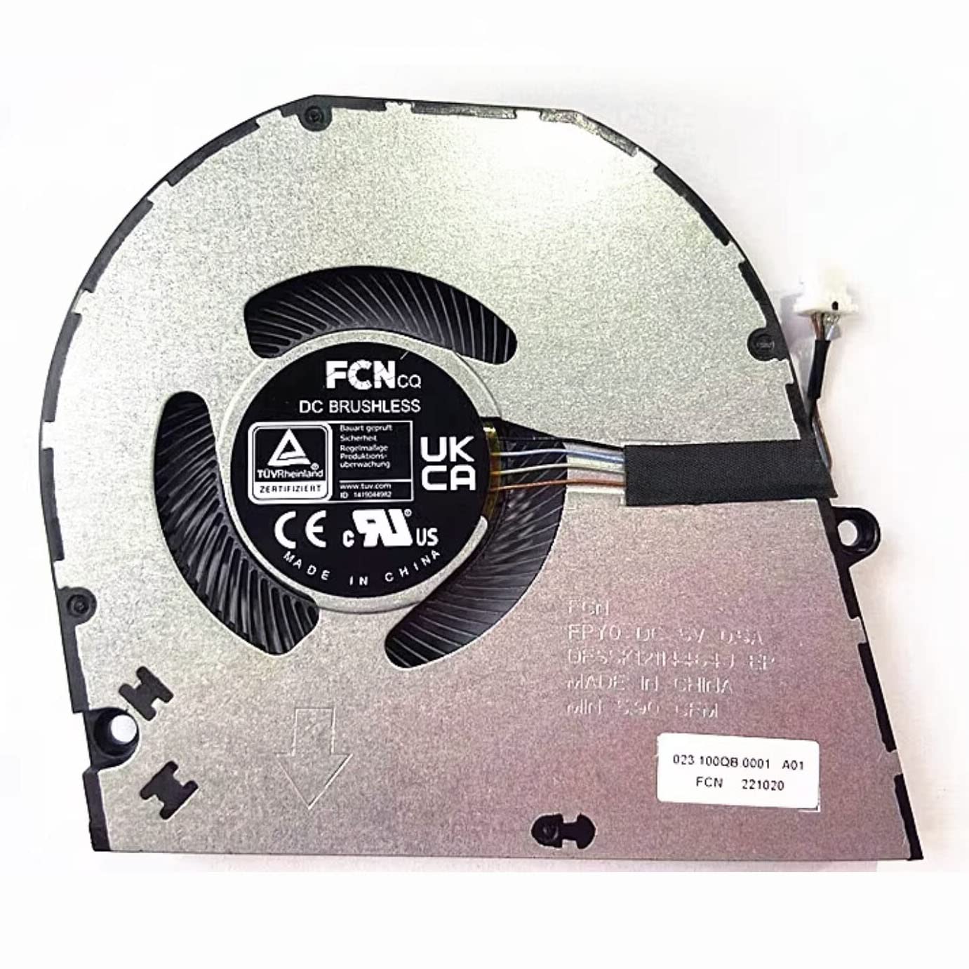 Fleshy Leaf New CPU Cooling Fan Replacement for DELL Inspiron 5425 5420 Series DFS5K12114464J BN8507H5H-000P 05V75Y