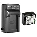 Kastar 1-Pack Battery and AC Wall Charger Replacement for Panasonic VW-VBG070, VW-VBG070A, VW-VBG070-K, VW-VBG070PPK, VW-VBG130, VW-VBG130-K