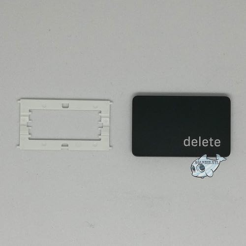 Dolphin.dyl(TM) Replacement Individual Key Cap for US New MacBook Pro A1989 A1990 Key Keyboard(Key Cap with Hinge) (Delete)