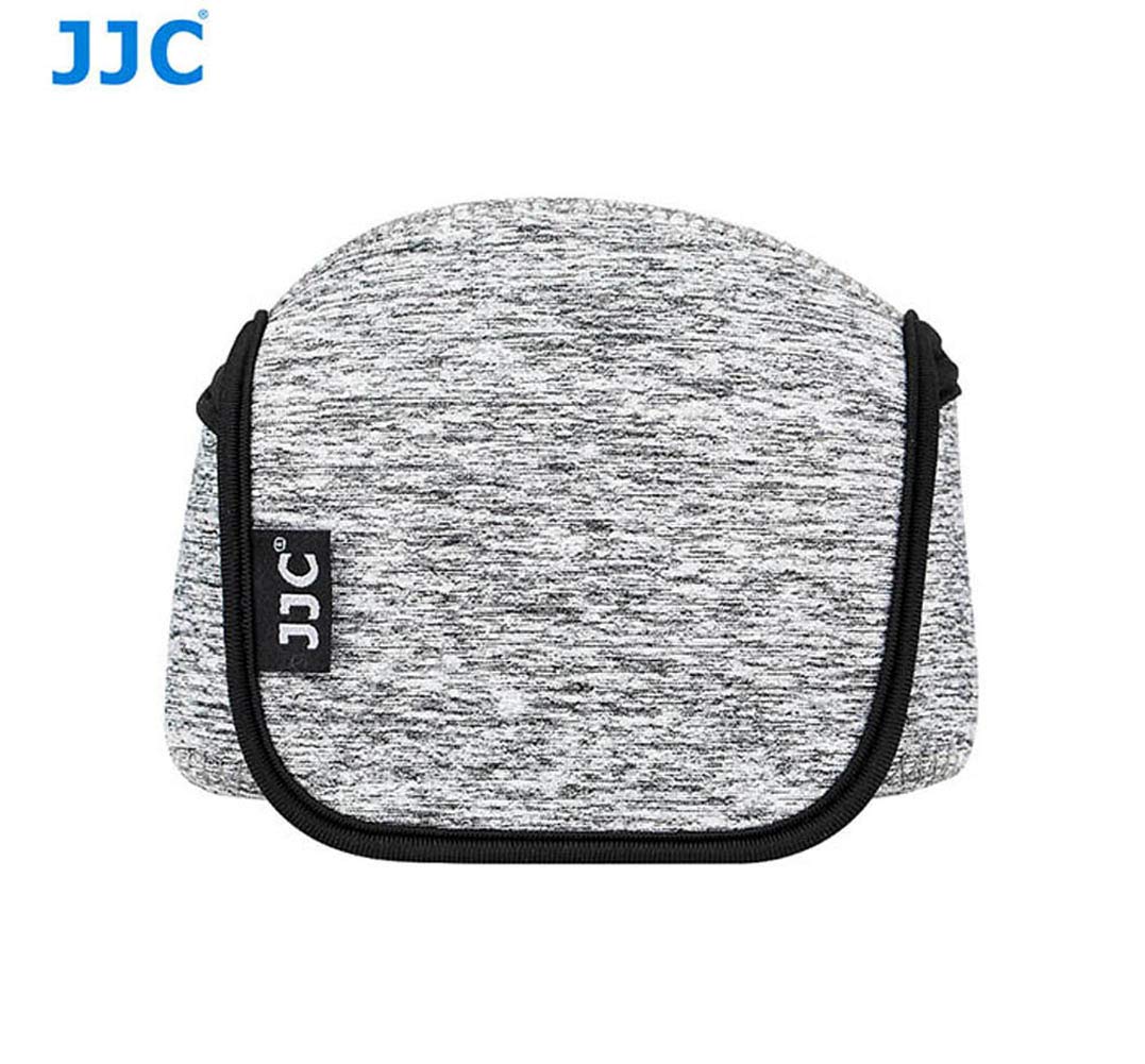 JJC Dark Gray Neoprene Mirrorless Camera Pouch Case Bag, Ultra Lightweight Elastic Comfortable, Z50 Case, Z FC Pouch, Water Resistant, 143x120x110mm