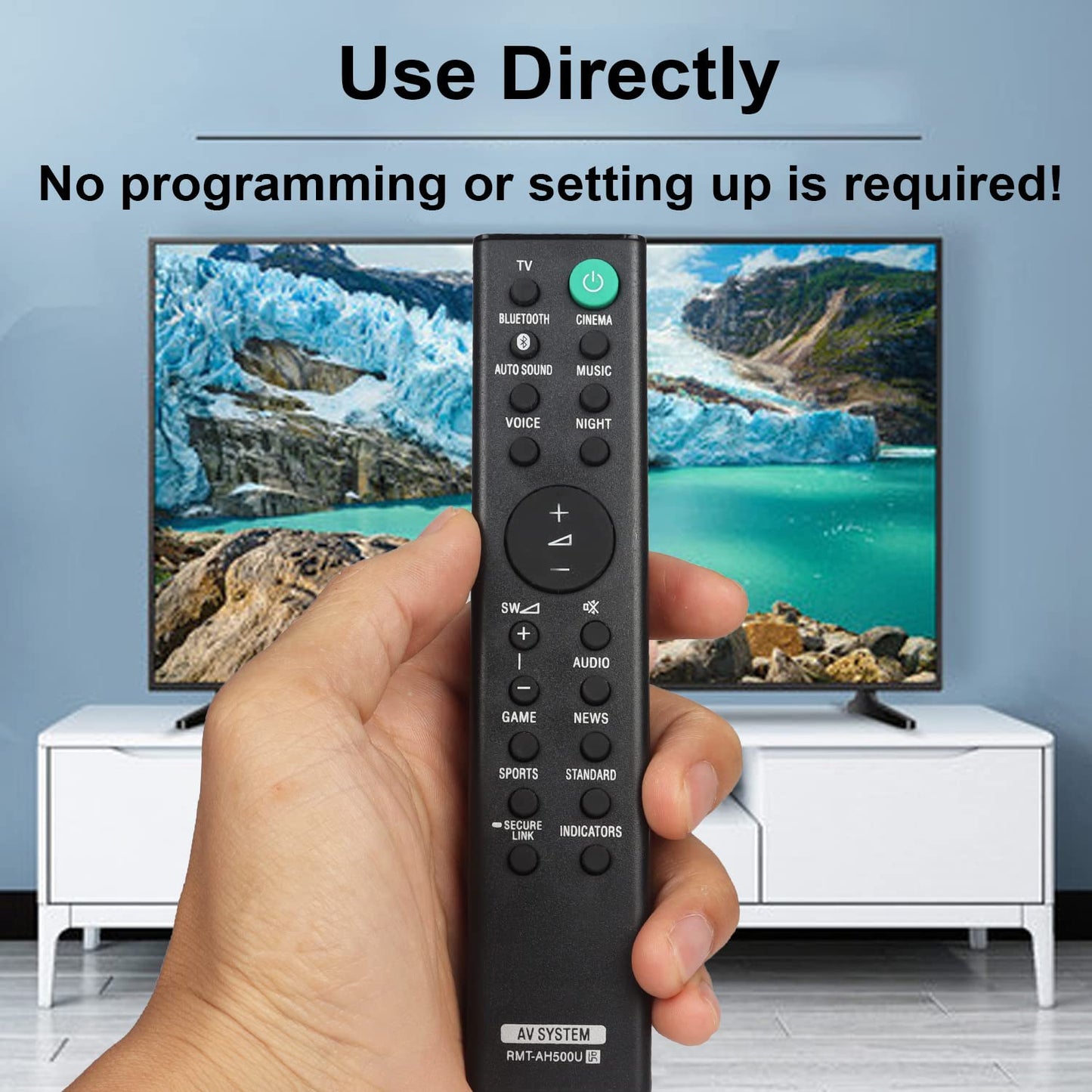 New RMT-AH500U RMTAH500U Replaced Remote Control for Sony Soundbar SA-S350 HT-SD35 HT-S350 SA-WSD35 SA-SD35 SA-WS350 Sound Bar Remote Controller