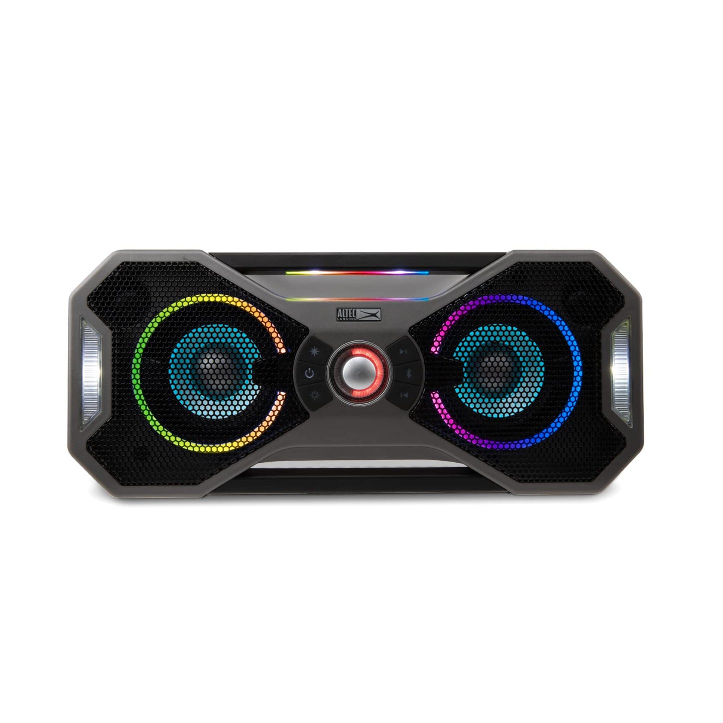 Altec Lansing Mix 2.0 - Waterproof Bluetooth Speaker with Strong Bass, Portable Speaker for Travel & Outdoor Use, 100 Foot Range & 20 Hour Playtime