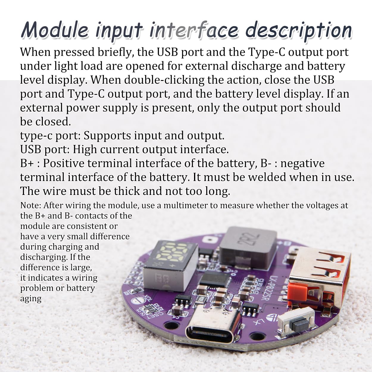 ZORZA 1Pcs 22.5W Buck Boost Board Fast Charging Module with Power Control for Single Series 3.7V Lithium Battery Broad 3-20V Input Range Automatic…