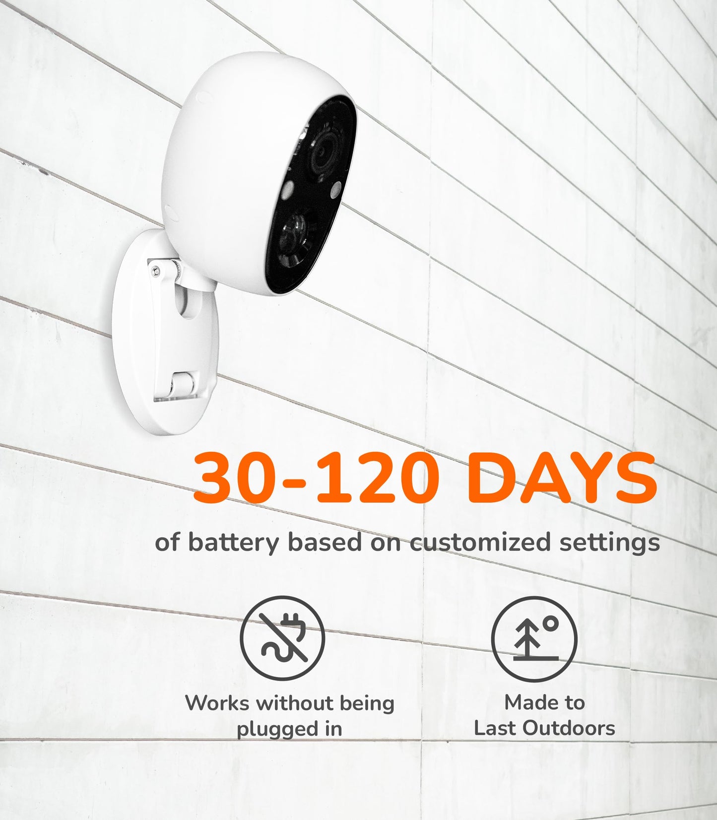 Sensforge 2.5K Indoor Outdoor Battery Camera, Smart AI Detection, Spotlight & Color Night Vision, Magnetic Mount, Dual-Band Wi-Fi (2.4G/5G), 32GB SD