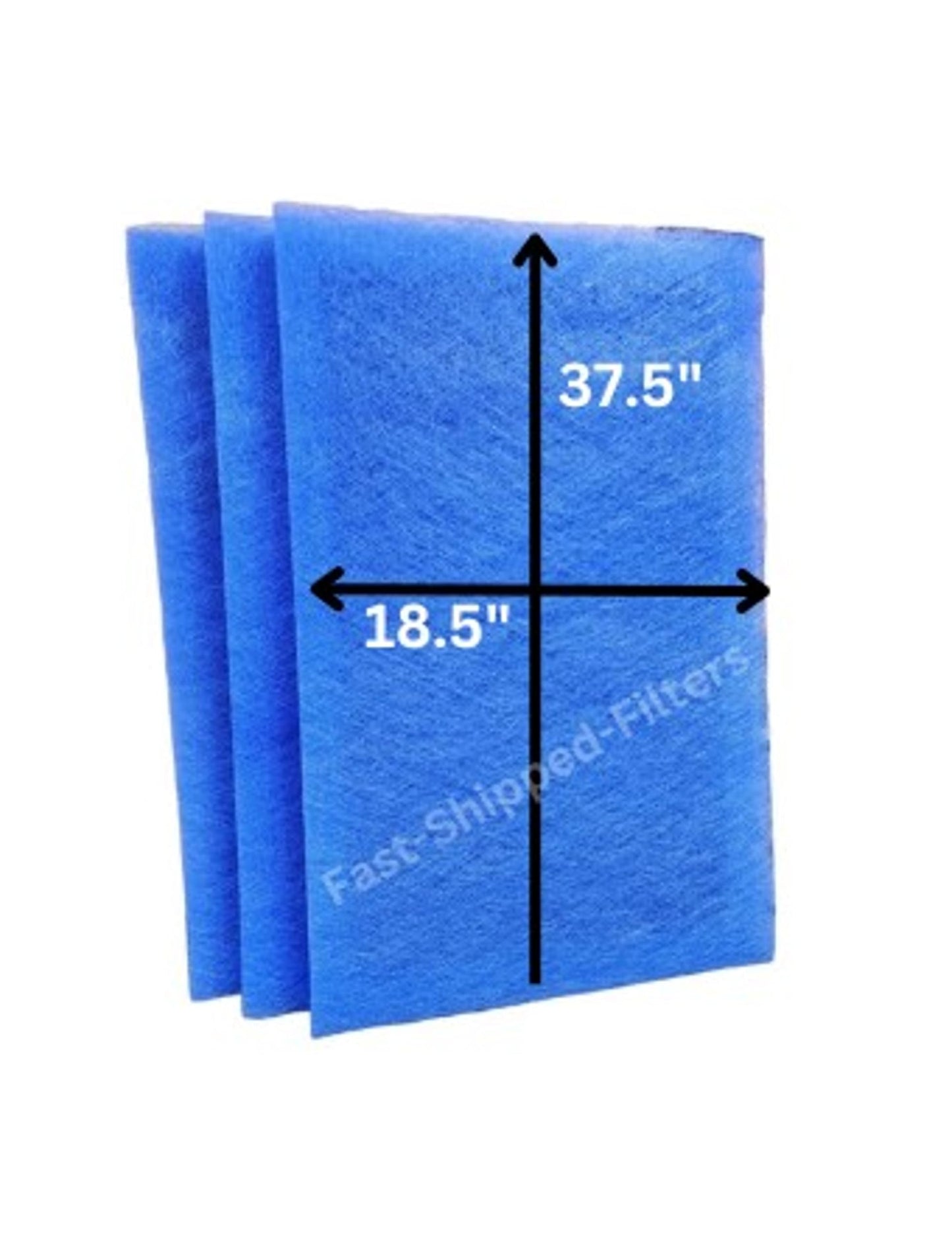 Fast-Shipped-Filters 3 Pack compatible with Dynamic electronic air cleaner 16x40 replacement polarized filter pads refill