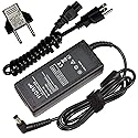 HQRP 19V AC Adapter Compatible with Samsung BN44-00837A A6619_FSM UN32J5205 UN32J5205AFXZA UN32J5205AF UN32J525DAF UN32M4500 UN32M4500AFXZC LED HDTV…