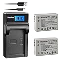 Kastar Battery (X2) & LCD Slim USB Charger for NB-10L, NB10L and PowerShot SX40 HS SX40HS, SX50 HS SX50HS, G1 X G1X, Powershot G15, PowerShot G16