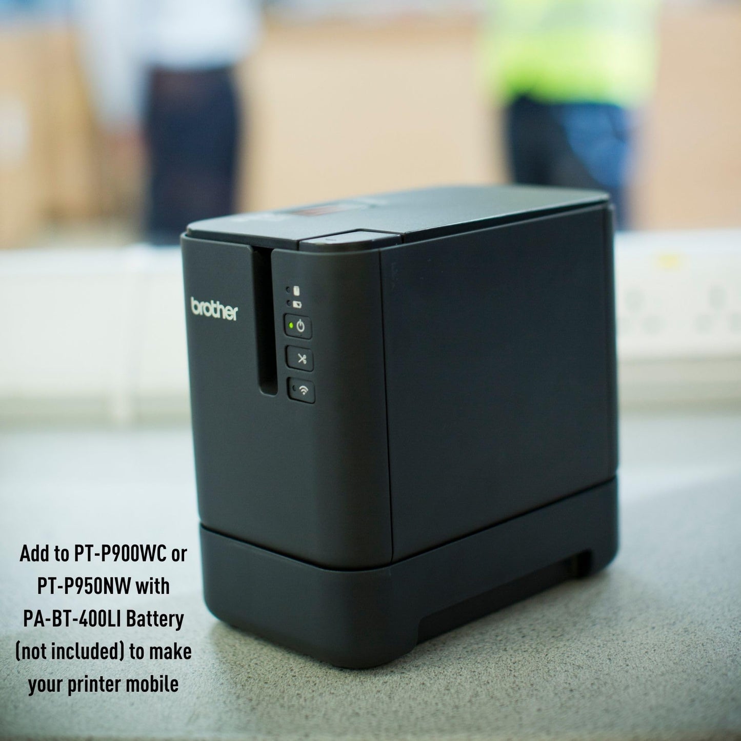 Battery Base Unit for Brother P-Touch Desktop PT-P900 Series