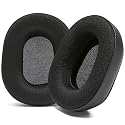 WC PadZ B450-XT - Extra Large Hybrid Earpads for BlueParrot B450XT & S450 by Wicked Cushions | Enhanced Comfort & Breathable Sports Fabric | Black