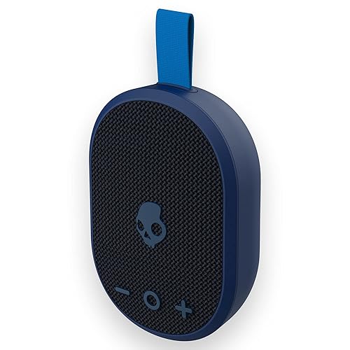Skullcandy Ounce Wireless Bluetooth Speaker - IPX7 Waterproof Mini Portable Speaker with 16 Hour Battery, Downward Firing Passive Radiator,