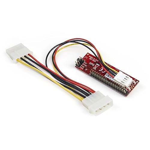 StarTech.com IDE to SATA Hard Drive or Optical Drive Adapter Converter, 40-Pin PATA to 2.5" SATA HDD / SSD / ODD Converter, TAA
